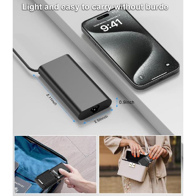 

Новое тонкое зарядное устройство USB C для ноутбука 90 Вт для Dell XPS 15 13 Latitude 3400,3500,5289,5400,7300,5300 7400 7390 7200 2-в-1 Precision 3540,Dell 0TDK33 DA90PM170