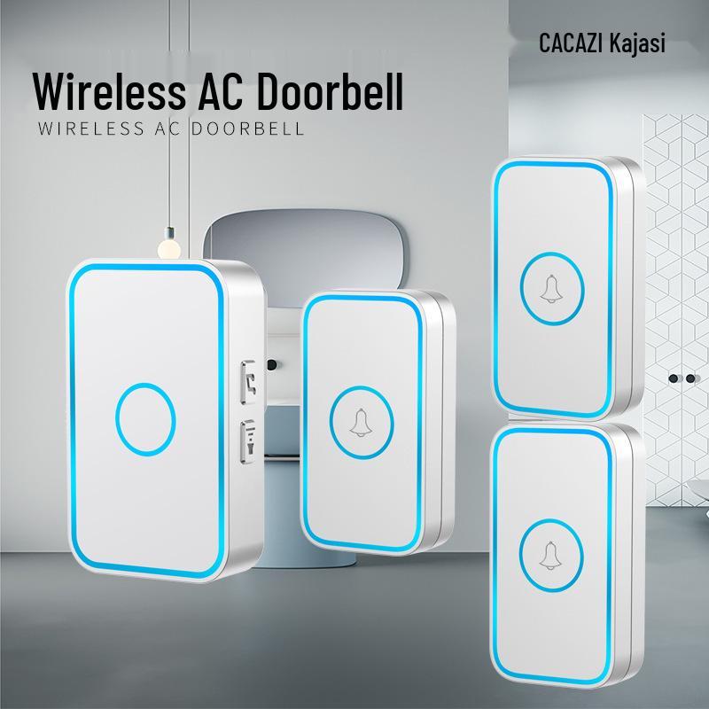 Smart Long-Distance Wireless Doorbell with Remote Control, Multifunctional for Home Use Smart Remote Control