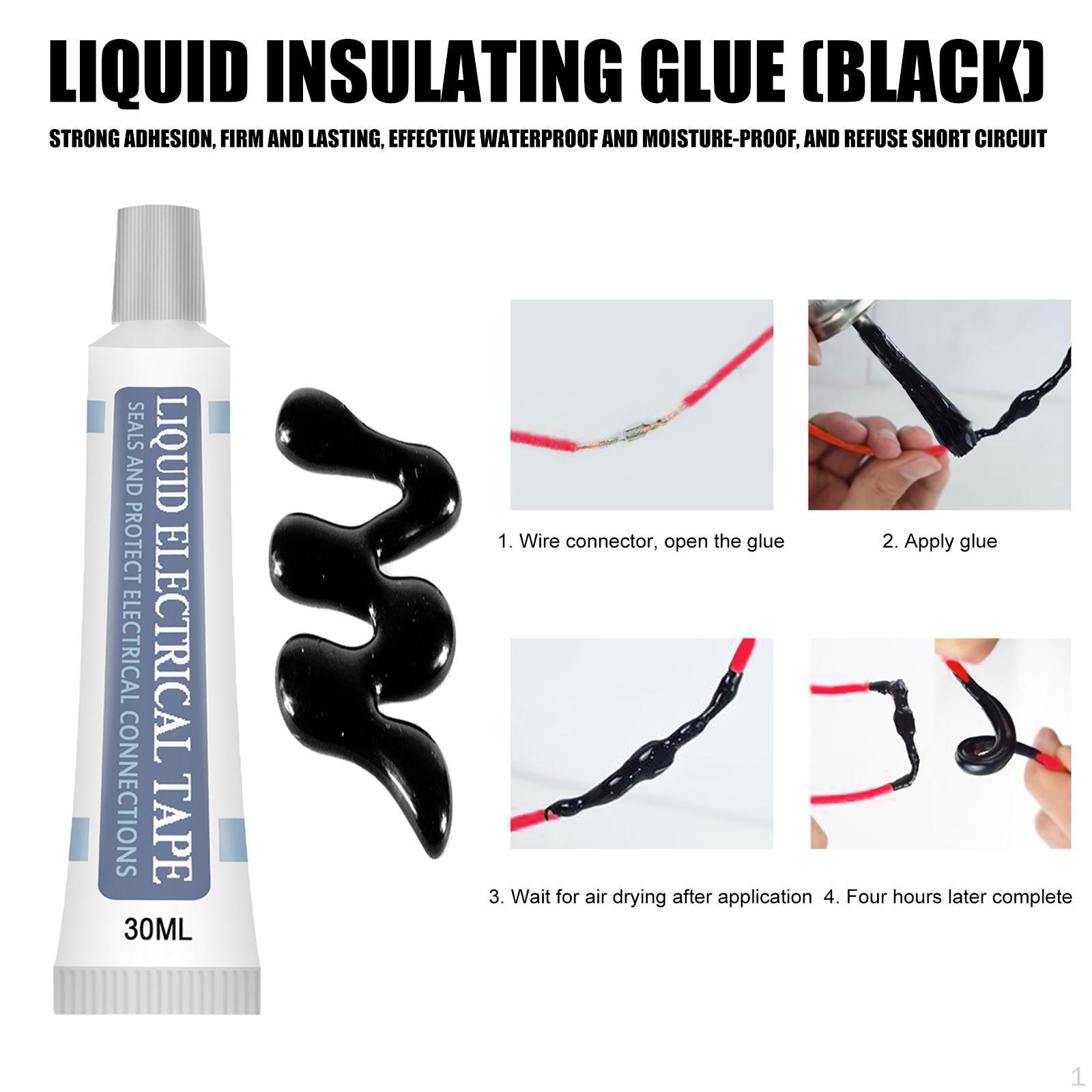 

Ізоляційна стрічка Водонепроникна термостійкість black 50ml