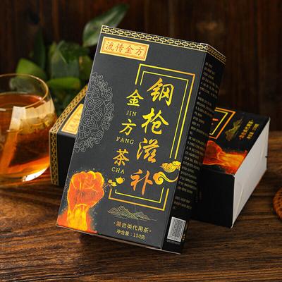 Tè Denti d'Oro Nutriente per Pistola d'Acciaio, Tè Ginseng Wubao Tè per Uomini Tè per la Salute