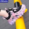Children's Sneakers Men's And Women's Shoes Summer New Big Children's Shoes Mesh Soft Soles Breathable Running Shoes Low Top Sports Shoes