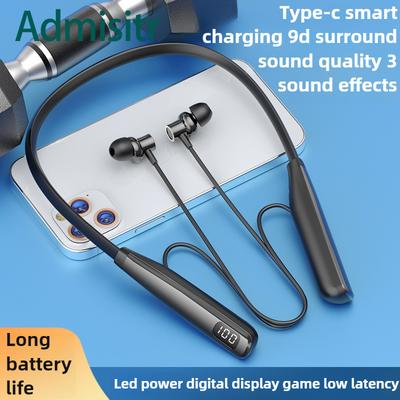 Bluetooth Headphone Neck Neck Wireless Motion Ultra Long Standby Battery Life Noise Reduction