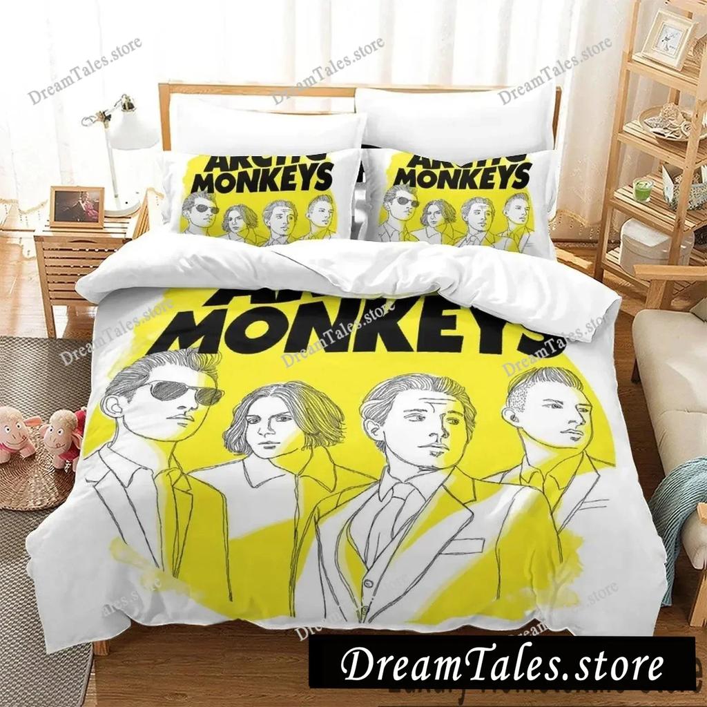 Arctic Monkeys Bedding Set Single Twin Full Queen King Size Bed Set Aldult Kid Bedroom Duvetcover Sets Bed Sheet Set