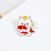 Cartoon Metal Steed Brooch Chinese Style New Year Lapel Pins Animal Brooch  Backpack Decoration