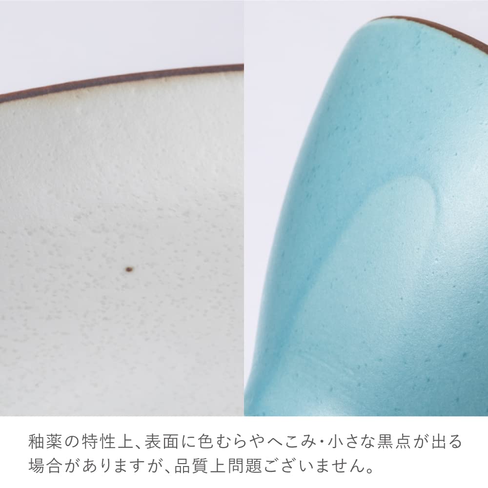 [Made in Japan, Mino Region, Gifu Prefecture] simfe. 6-Piece Dinnerware Set 23cm Plate, 16cm Plate, 14cm Bowl, Free Bowl, Donburi Bowl, Oval Bowl,