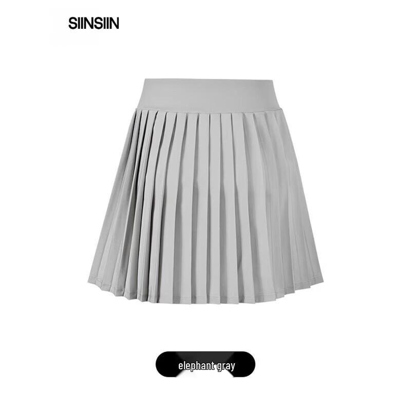 

SIINSIIN Pleated A-Line Skirt L