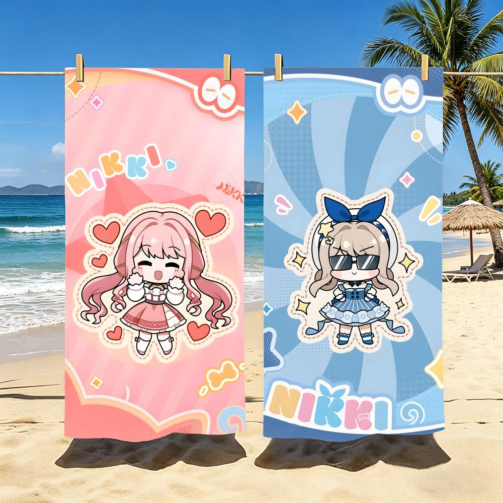 Game Infinity Nikki Towel Towel Soft Pool Gift For Travel Gym Shower Cool Camping Quick Dry Sports  Large Beach Towel
