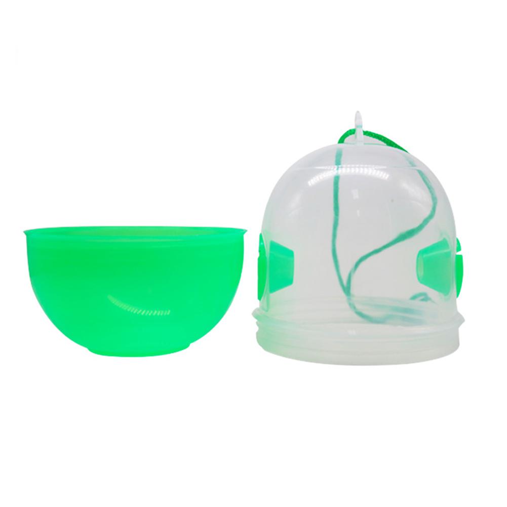 8-1PCS Reusable Fly Wasp Insect Traps Hanging Plastic Hornet Catcher Fly Killer Orchard Insect Trap Pest Control Products