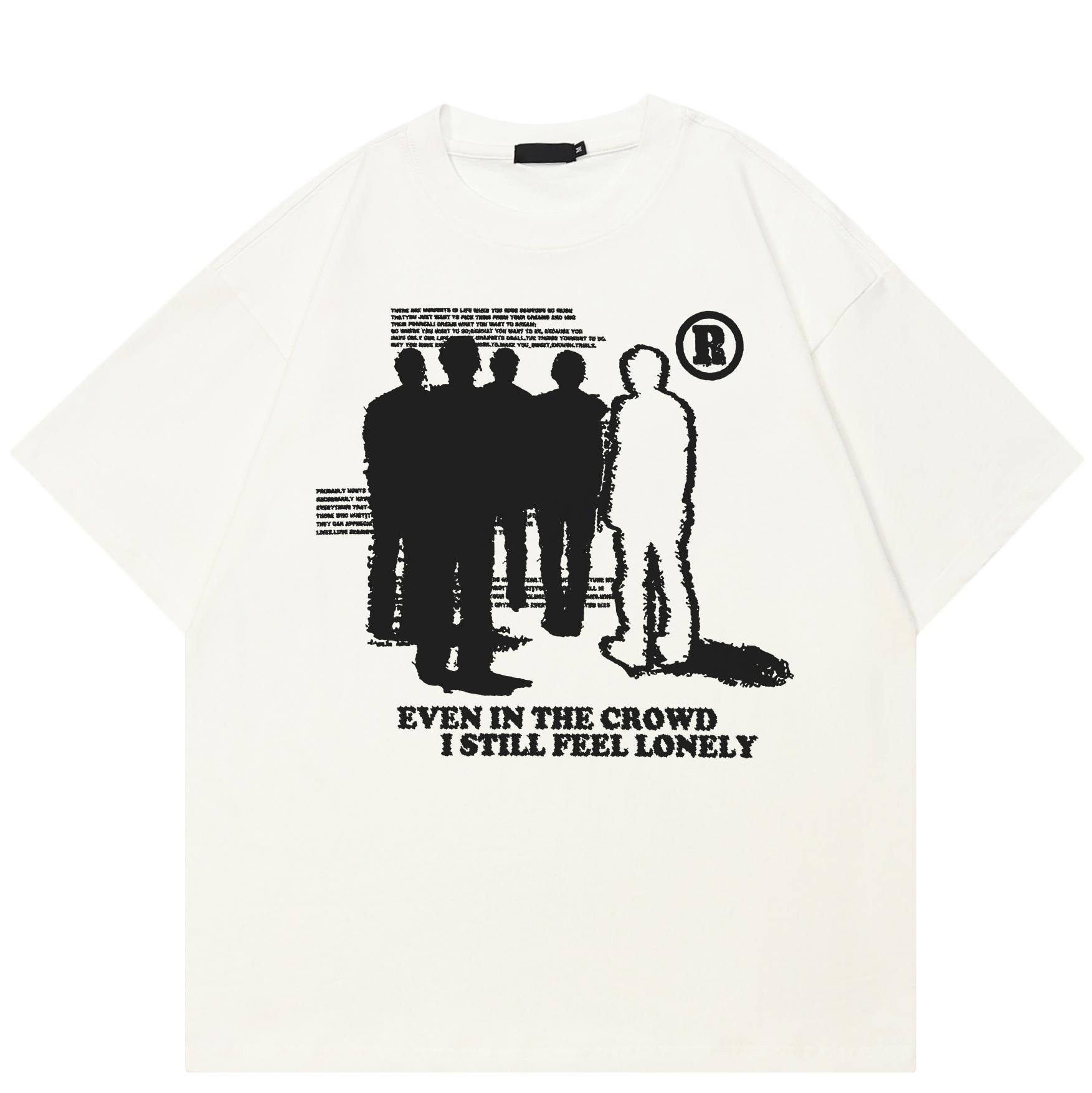 

Уличная черная футболка с буквами и рисунком, хлопковые топы унисекс, футболки, летняя футболка с короткими рукавами XXL белый