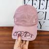 American Retro Washed Broken Spring And Summer Baseball Cap Female Cap Showing Small Face And High Quality