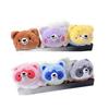 Plush Charming Raccoon Keychain Doll Ultra Soft Fabric Cute Cartoon Animal Option Gift