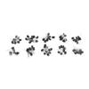 200Pcs Black Power Transistor Set 10 Values Low Power Consumption Transistor Kit BC327‑BC558
