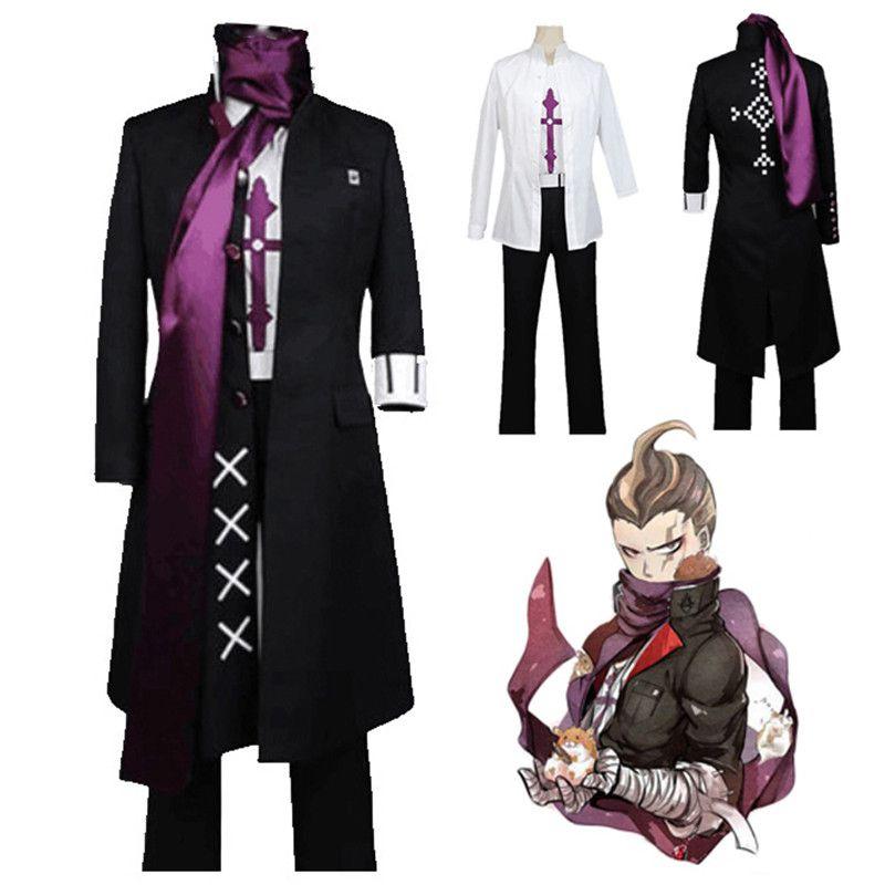 Stylish Super Dangan Ronpa Danganronpa 2 Gandamu Tanaka Cosplay Costume Uniform Coat For Perfect Parties