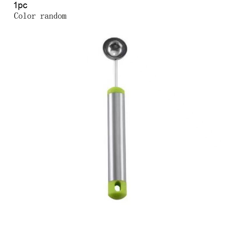 3Pcs/set Stainless Steel Fruit Tool Set Watermelon Ball Scoop Apple Corer Remover Fruit Carving Knife Fruit Pulp Separator Tools