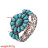 Vintage French Ethnic-Style Turquoise Bohemian Women's Bracelet