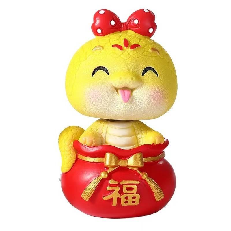 Of The Year Snake Mascot Character Model Toy Girls Children Holiday Decoration
