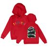 Unisex Letter Print Hooded Sweatshirt Loose Fit Long Sleeve Casual Pullover Winter