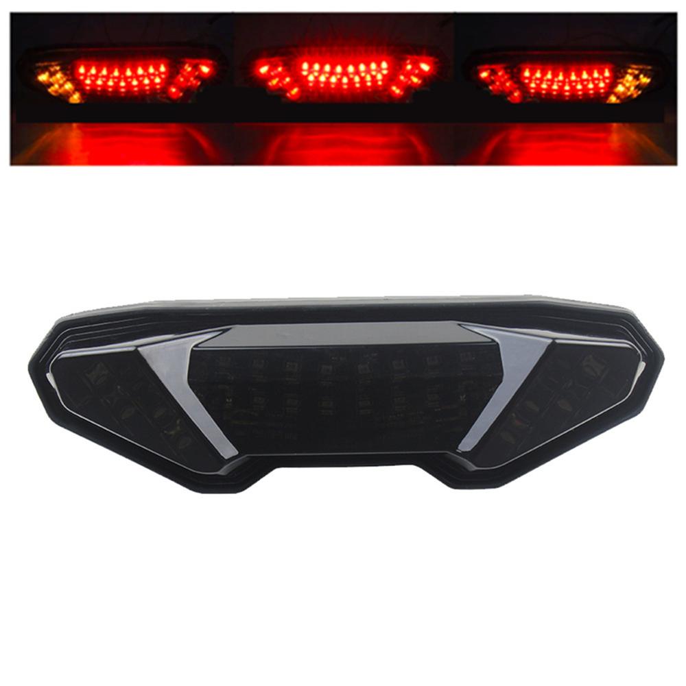 Smoked LED Tail Brake Light Turn Signal Lamp For Yamaha FZ09 MT09 FJ09 FZ10 MT10