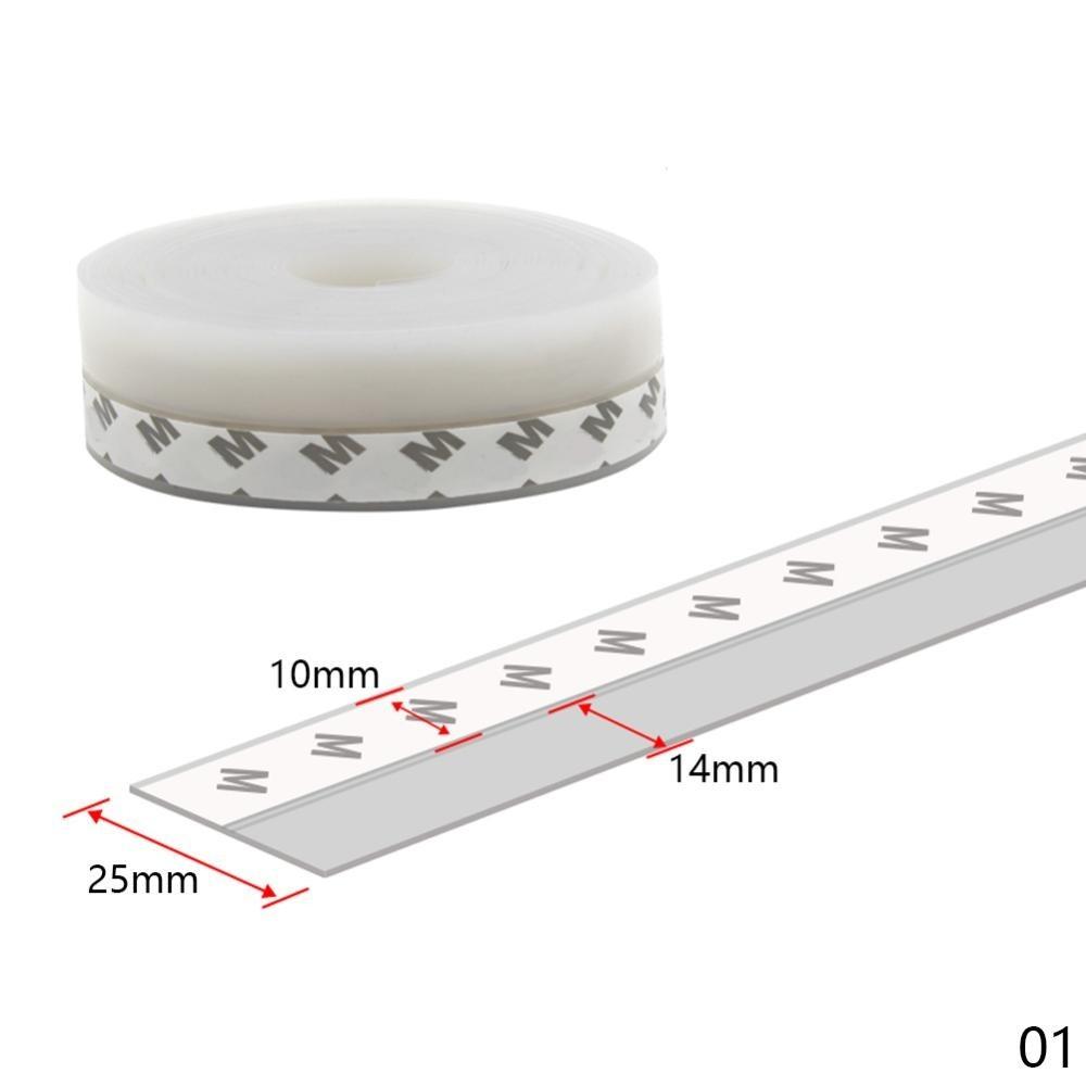 Self Adhesive Door Sealing Strips Window Silicone Draft Stopper Wind Dustproof Sound Insulation Tools