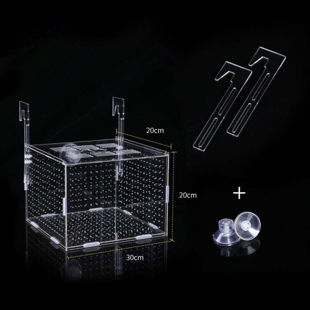 For Baby Fishes Aquarium Accessories Incubator Hatchery Fish Breeding Box Fish Separation Box