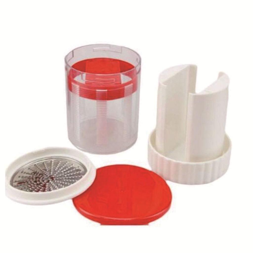 Multi-functional Rotary Cheese and Butter Grater - Handheld Kitchen Gadget