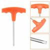 Vingvo Torx T27 Screwdriver, High-Hardness T-Handle Screwdriver for Forestry, Aquaculture, Fishing, and Livestock