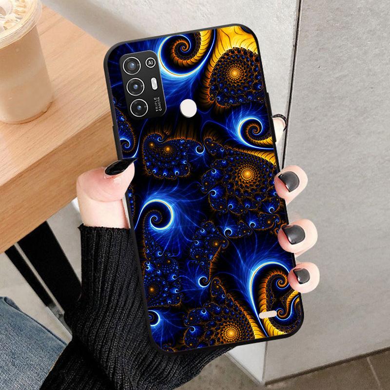 Soft Case For ZTE Blade A52 Shockproof Protective Back Cover For ZTE Blade A52 Fashion Painted TPU Silicone Phone Case Cover