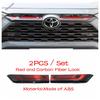 Car Front Bumper Grille Grills Strip Trims Cover Molding 2PCS Fit For TOYOTA RAV4 RAV 4 XA50  -  Exterior Accessories