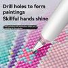 Elektrisches Diamantmalerei Stift Werkzeug Set - Design mit zwei Saugköpfen für effizientes Basteln