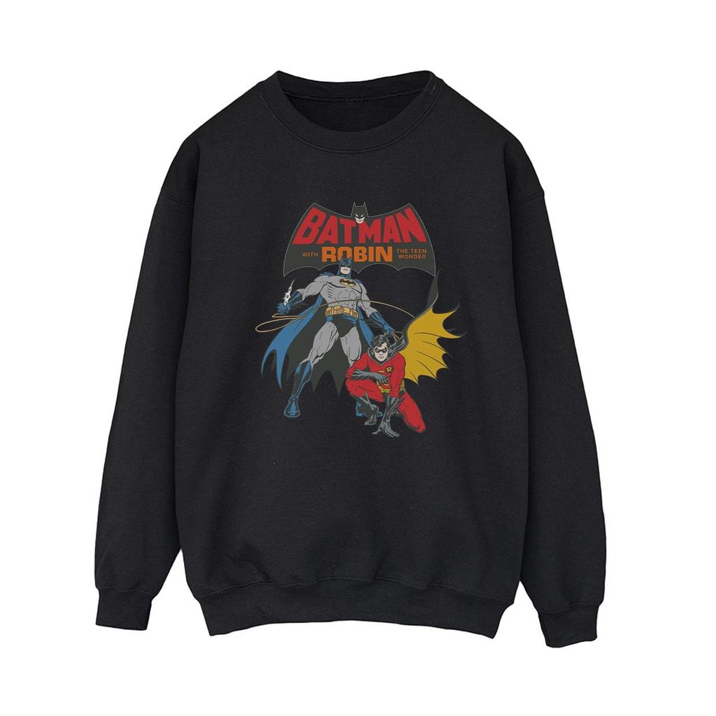 DC Comics Womens/Ladies Batman And Robin Sweatshirt