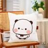 Cute BBubu Dudu Pillow Cases for Bedroom Living Room Sofa Home Decor Polyester Cushion Cover with Zipper