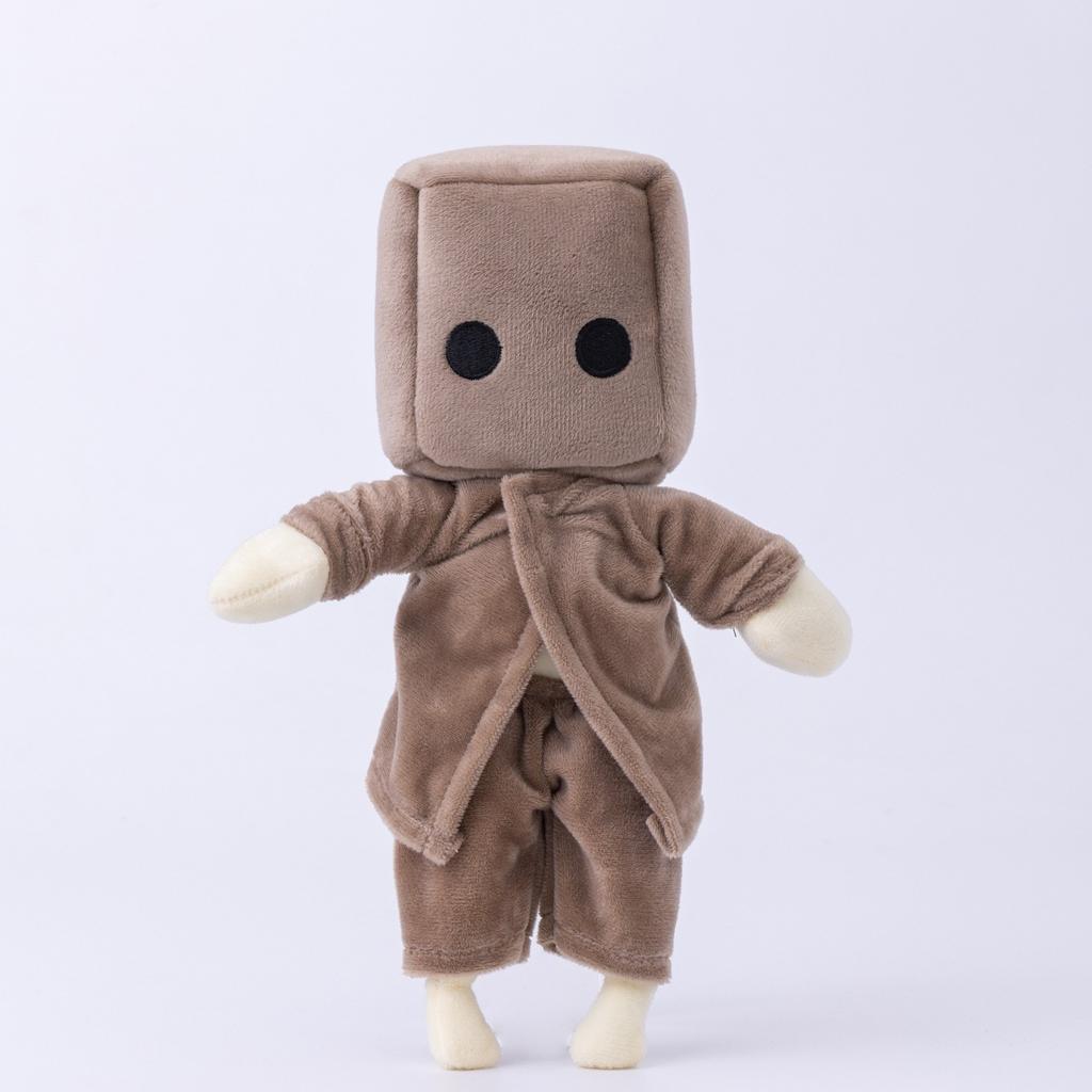 Süßes Lebensechtes Little Nightmares 2 Plüschtier Entzückende Six Figur Sammlung Cartoon Figur Abenteuerspiel Geschenk Spielzeug Für Kinder Fans