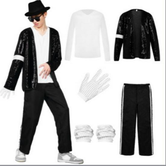 Michael Jackson Unisex Imitation Performance Costume Set