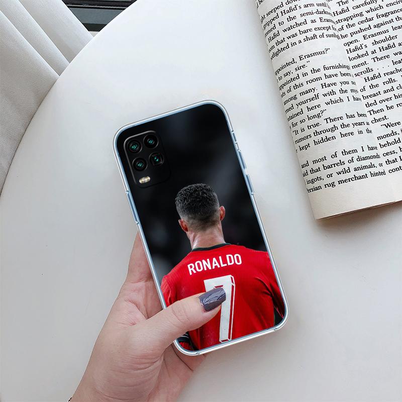 C-cr7 Transparente Handyhülle für Motorola Moto Edge 20 30 40 50 S30 Fusion Ultra Pro Neo Lite + G200 G23