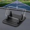 1Pc Black Non-slip Car Dashboard Phone Holder Car Dashboard Silicone Mount Car GPS Navigation Bracket For 4.0-6.5" Mobile Phones