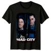 Ciudad loca (1997) Camiseta Inspirada en Póster de Película Retro Años 90 Unisex