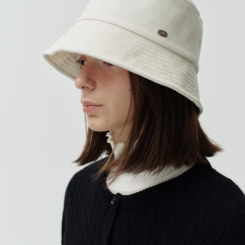 DEPOUND Corduroy Bucket Hat - Ivory