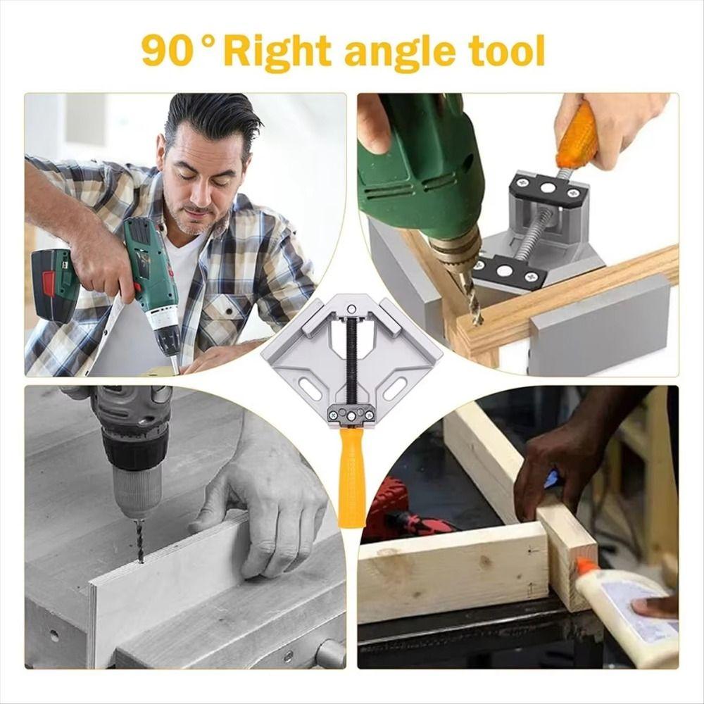 Adjustable Swing Jaws Right Angle Clamp 90° Angle 90 Degree Angle Clamp  Welding Tasks