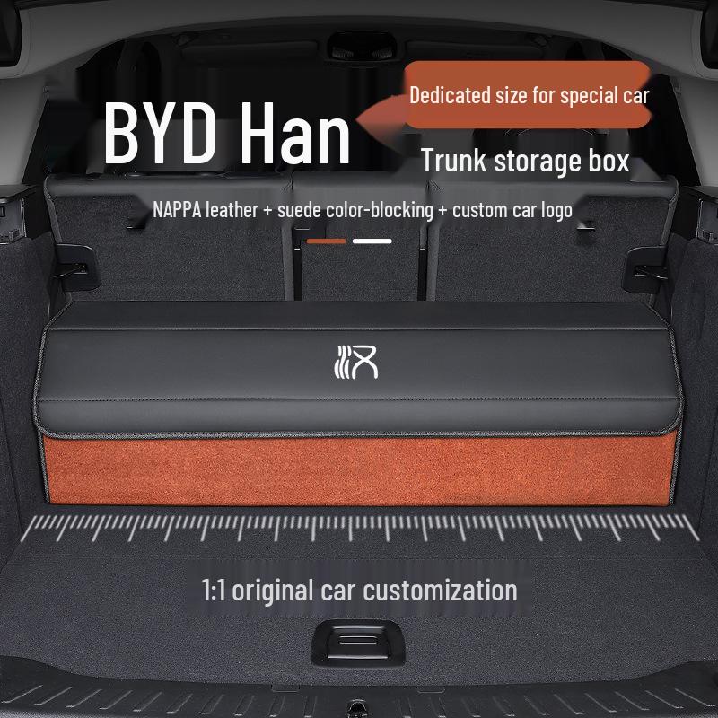 BYD Trunk Storage Box for Tang DMI, Han EV, Song PLUS, Yuan PRO, Qin, Dolphin, and Seal Models