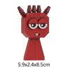 Sprunki Giocattoli Playset Blocchi da Costruzione Set di Blocchi da Costruzione Sprunki Horror Grigio Wenda Simon Tunner Oren Figura di Costruzione Sprunki Mini Set