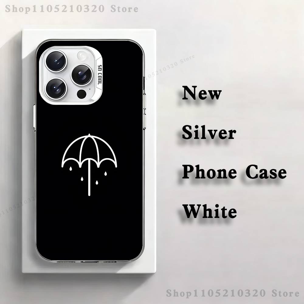 

B-Bring Me The Horizon Phone Case For iPhone 17,16,15,14,13,12,11,Pro,Max,Plus,Mini,XS,SE Anti Fall White Matte Hard Bumper iPhone17air