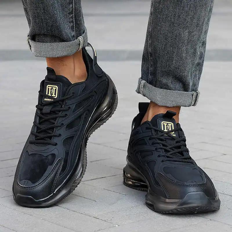Fashion Cold Long Mens Casual Dress Shoes Blue Tennis Dress Men's Shoes Sneakers Sport Type Wide Fit Unique Sneakersy Luxe Sneacker
