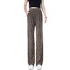 Summertime Thin Narrow Wide-leg Pants New High-waisted Meat-covering and Thin Trousers Baggy Casual Trousers