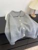 Korean Wool Knit Cardigan: Women's Autumn/Winter Lapel Loose Jacket with Lazy POLO Collar