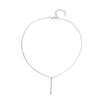 Promotional Simple Necklace, Personalized Slender Pendant Necklace Alloy Necklace