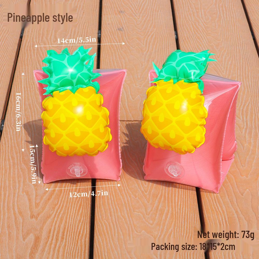 PVC Aufblasbare Schwimmflügel mit Doppel-Airbag-Auftrieb - Cartoon-Design Armbänder