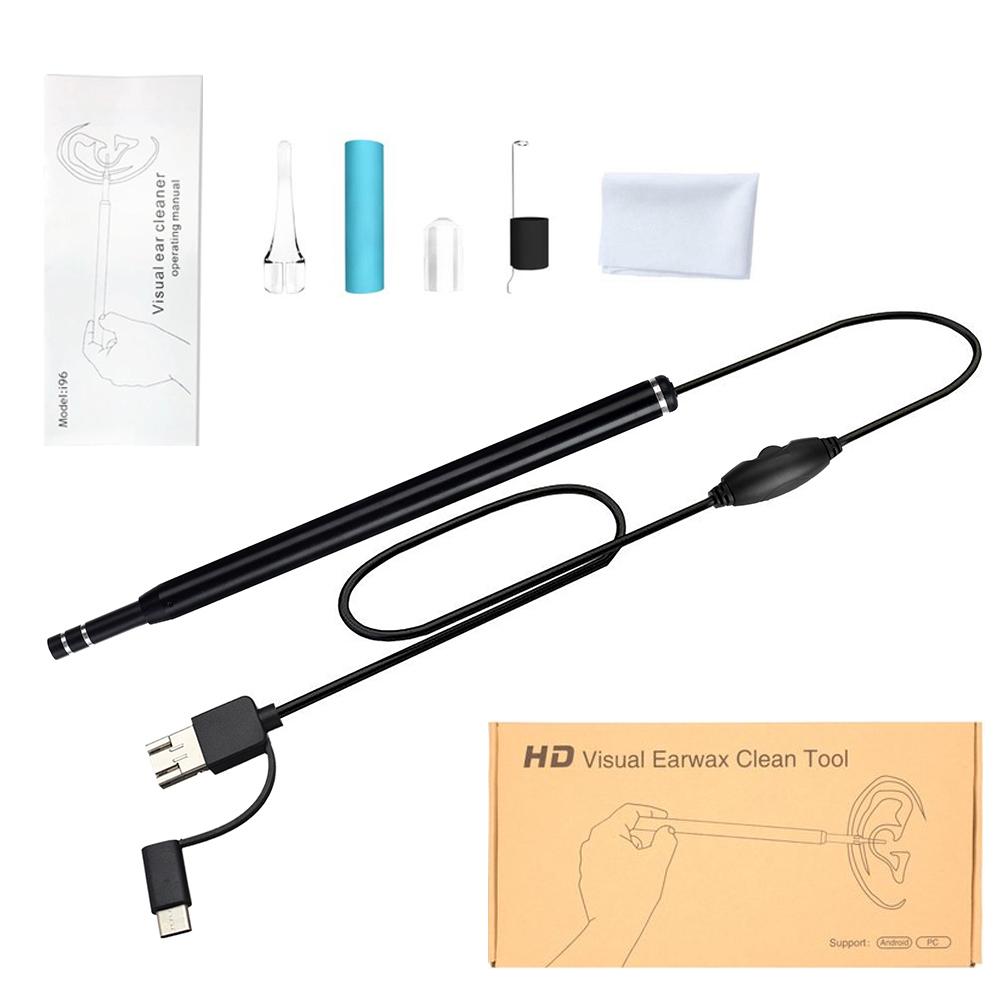 Smart Visual Ear Cleaner Ear Stick Endoscope Earpick Camera Otoscope Ear Cleaner Ear Wax Remover Ear Picker Ear Stick beleza PC