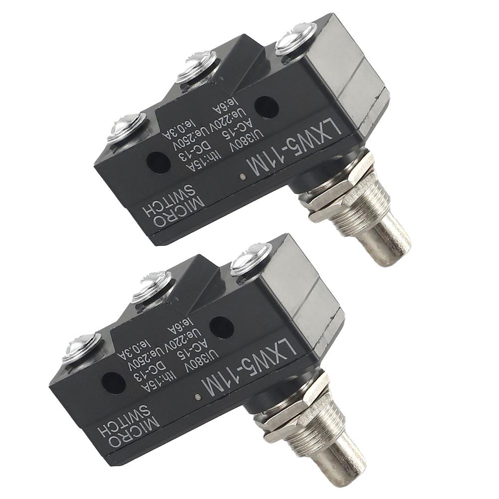 1NO 1NC Contact Limit Switch Factory Automation Life 500000 Cycles Short Plunge Actuator 1NO 1NC Contact Configuration