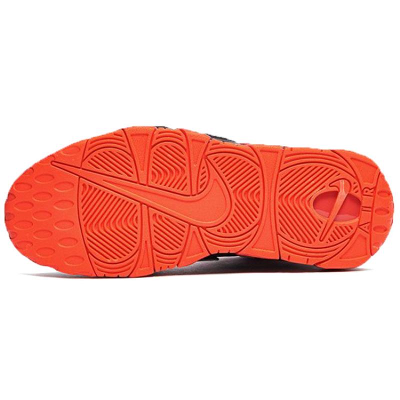 Nike Air More Uptempo Preto Branco Crimson Laser Vintage Basquete CJ6129-001