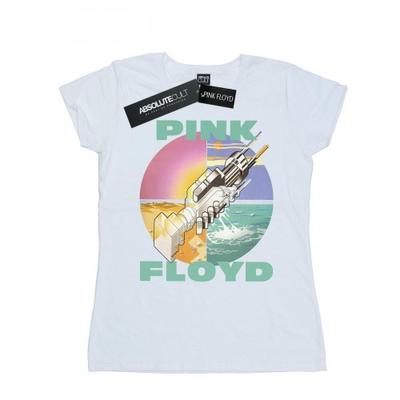 Camiseta feminina de algodão Wish You Were Here